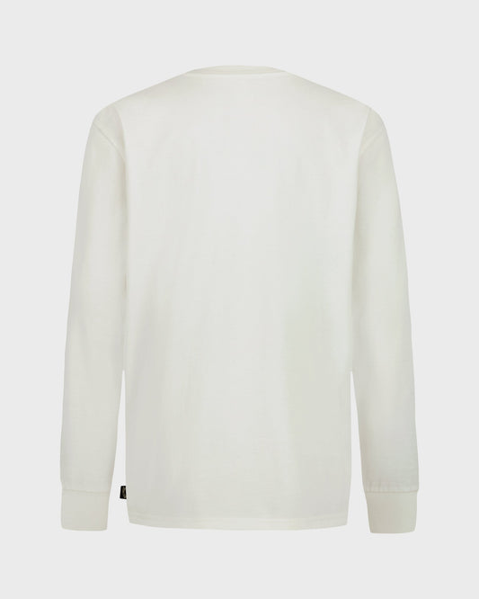 White sweater on a light gray background