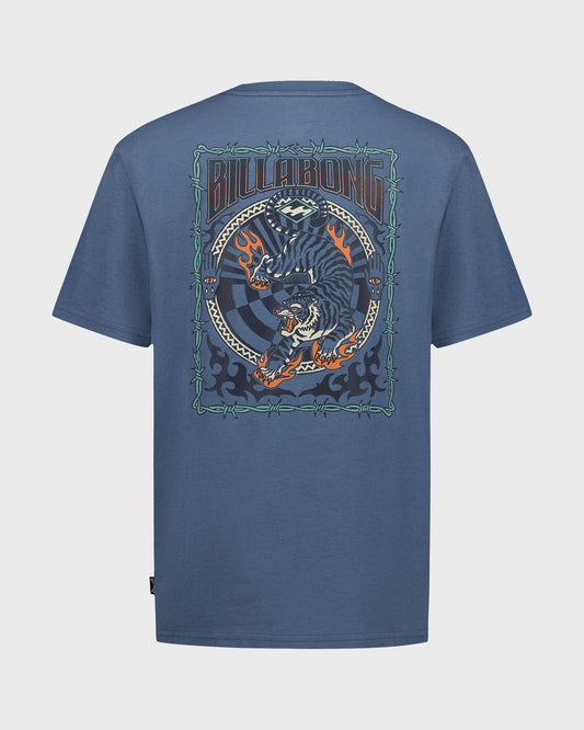 Little Boys Inferno Tiger Short Sleeve T-Shirt