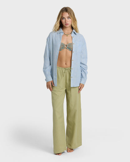 WANDERER-PRNTD-L/S-WVN-TOP-TWILIGHT-BLUE-4