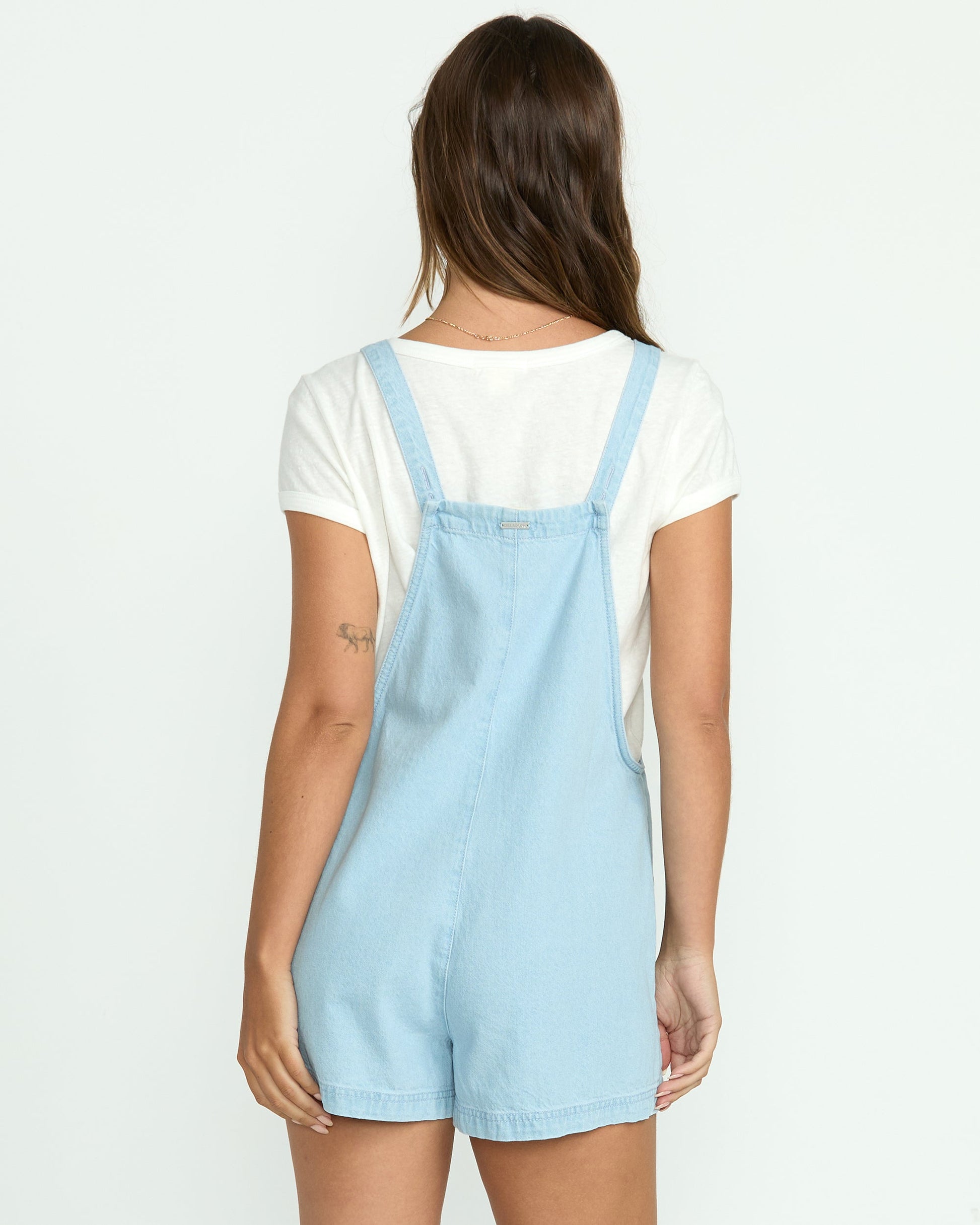 Beach Crush Denim Overalls - Balsam - 2