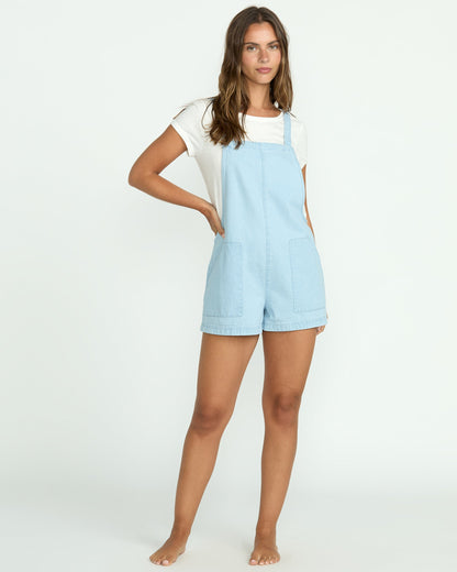 Beach Crush Denim Overalls - Balsam - 6
