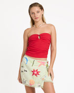 LOTTIE-HALL-WVN-MINI-SKIRT-SUNNY-LIME-1