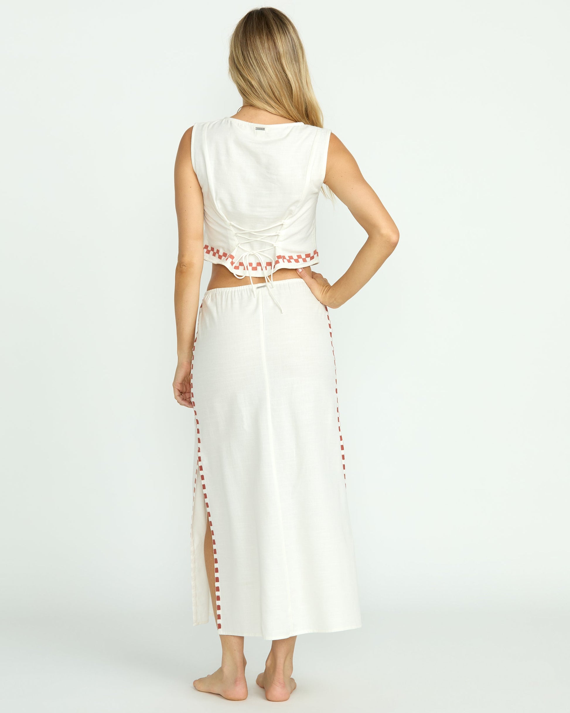 Secret Cove Skirt - Stencil Wash - 2