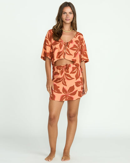 Sunflower Skirt - Apple Candy - 6