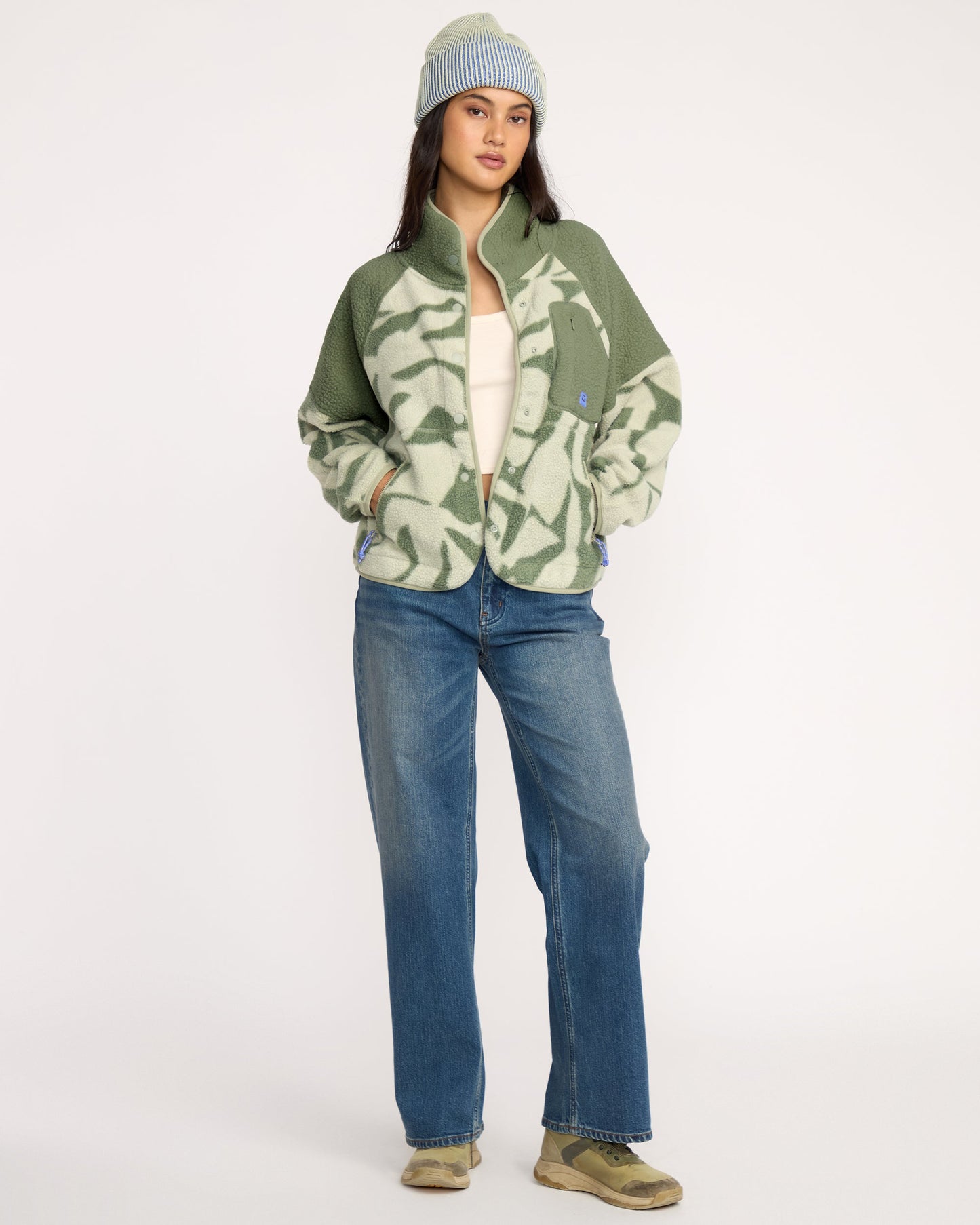 POPOYO-SNAP-UP-FLC-JACKET-Seagrass-4