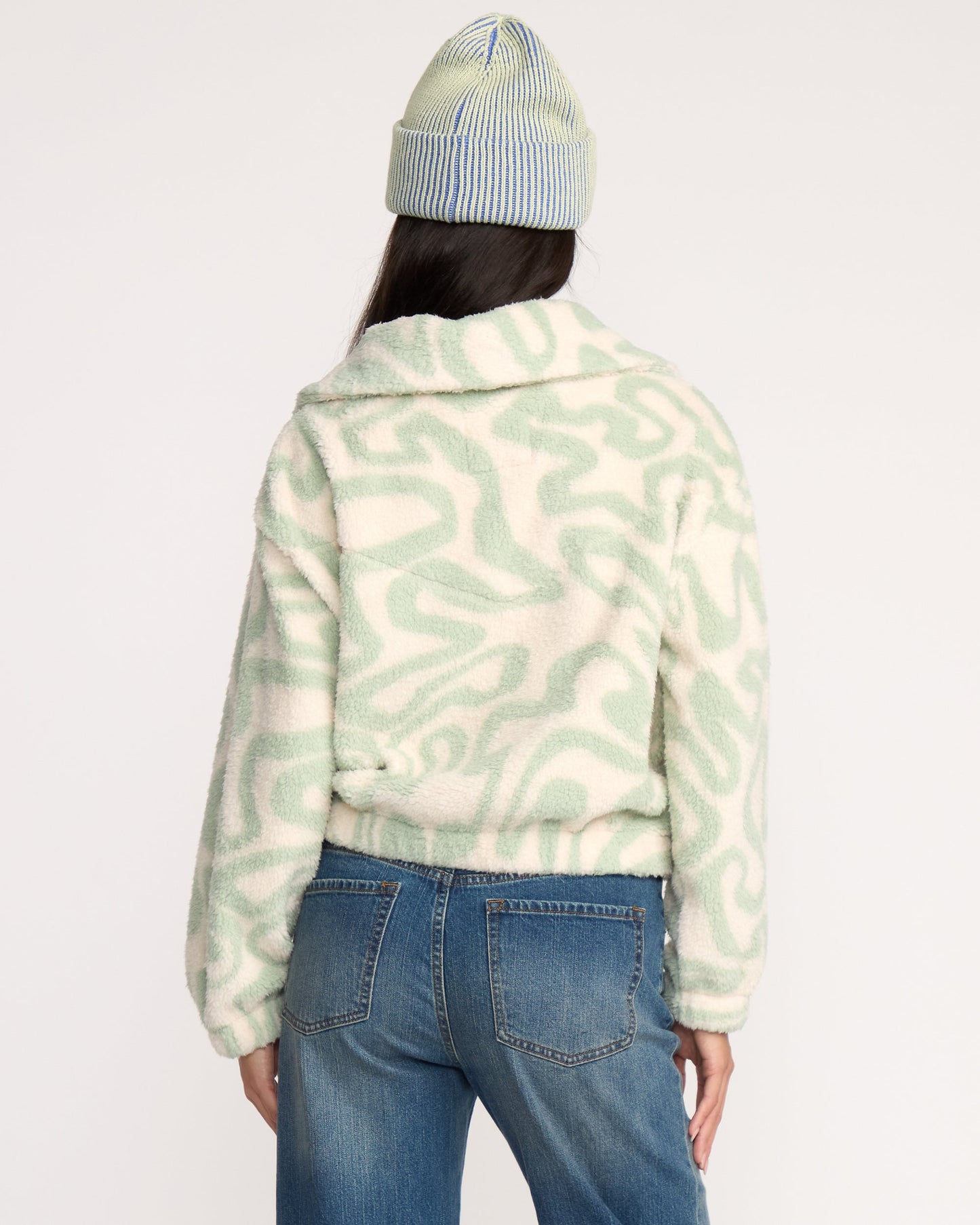 Barra-Half-Zip-Sweatshirt-Green-Haze-2