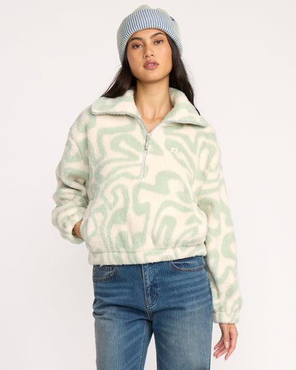 Barra-Half-Zip-Sweatshirt-Green-Haze-1