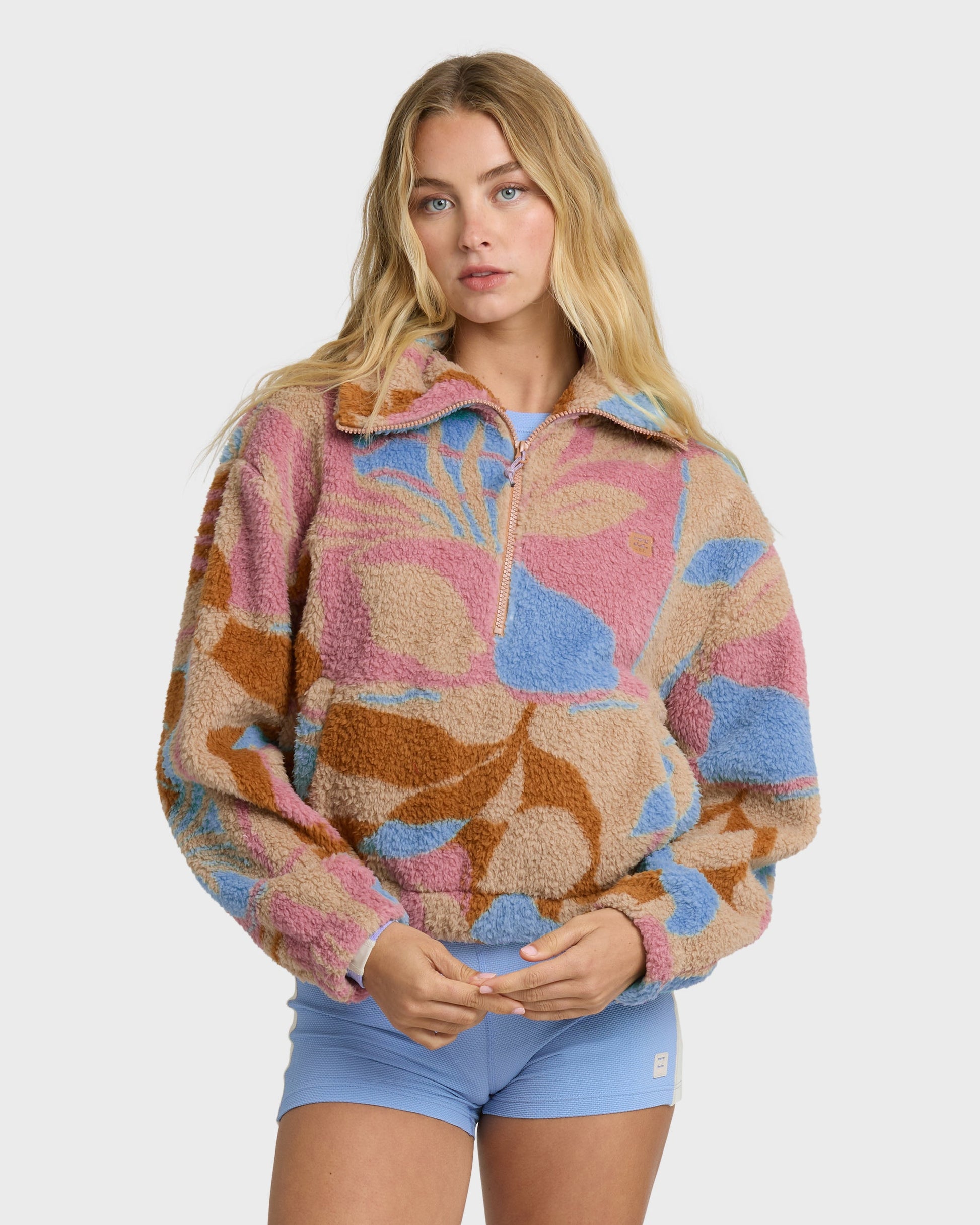 A/Div-Barra-Half-Zip-Fleece-Oatmeal-1