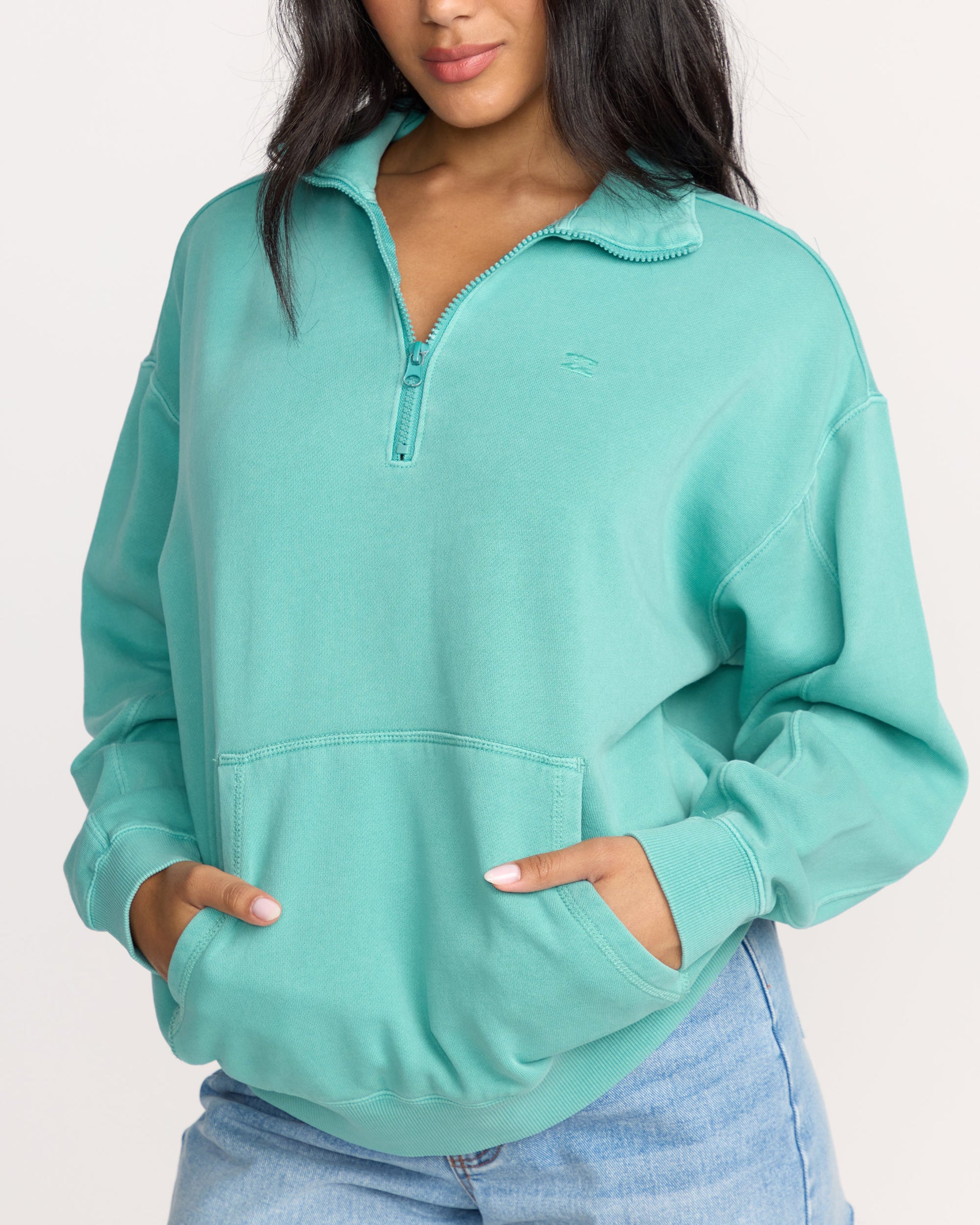 Hula-Half-Zip-Sweatshirt-Blue-Bird-5