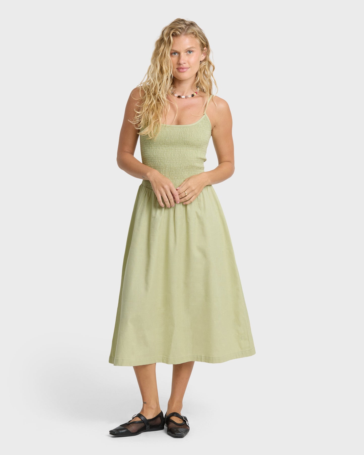 HIDDEN-COVE-MIDI-DRS-SMOKE-GREEN-3