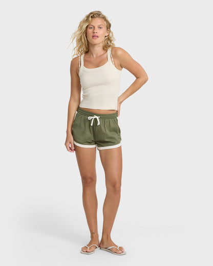 Road-Trippin-Elastic-Waist-Shorts-Canteen-3