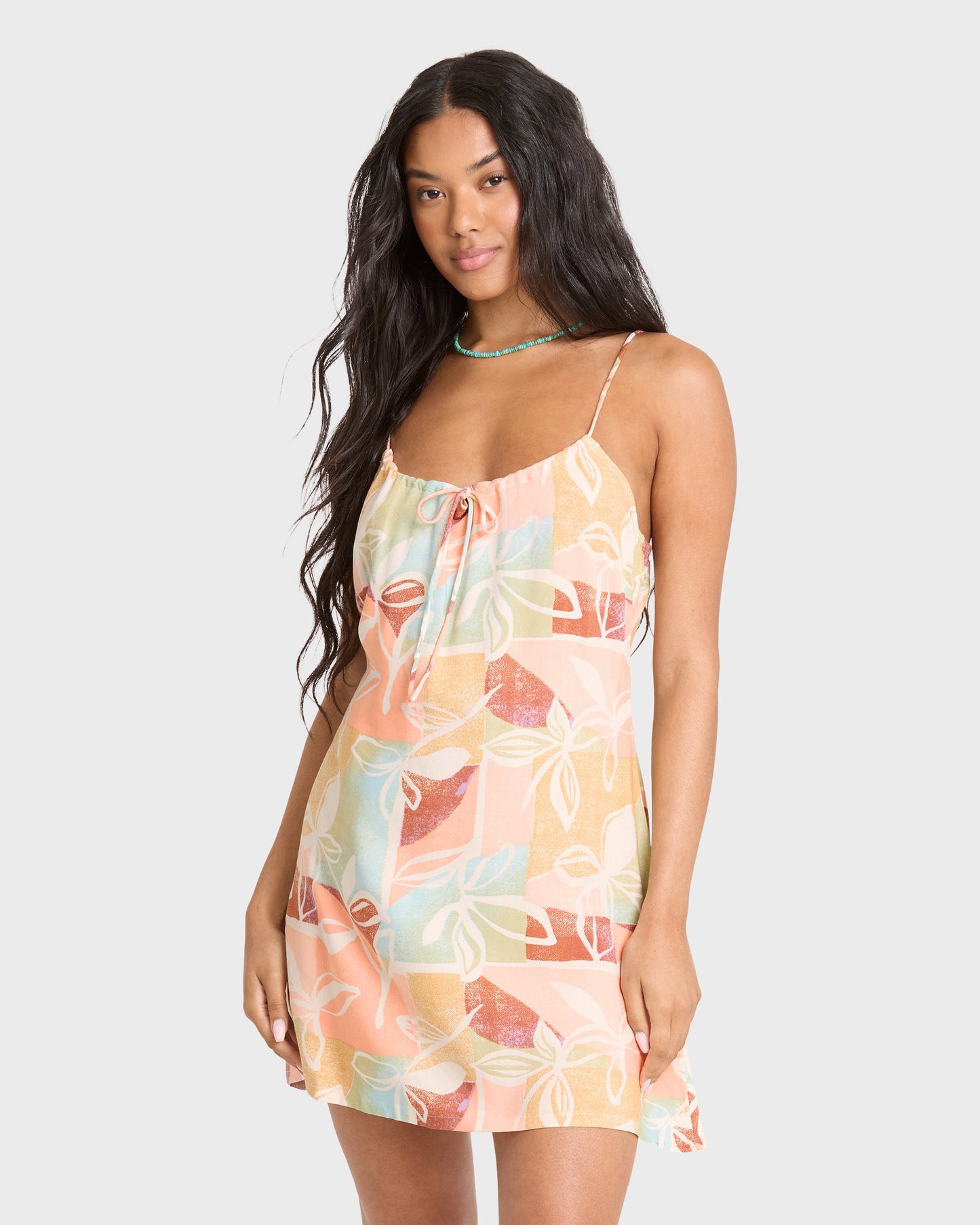 SO-SIMPLE-CRINKLE-MINI-DRS-ORANGE-MULTI-1