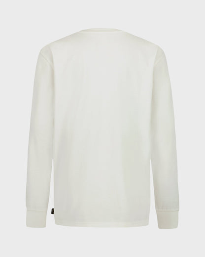 White sweater on a light gray background
