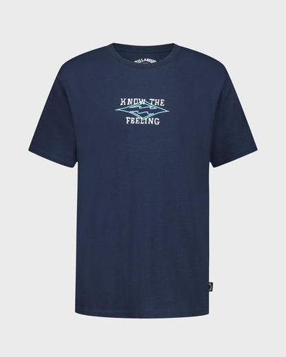 Boys Know The Feeling Short Sleeve T-Shirt
