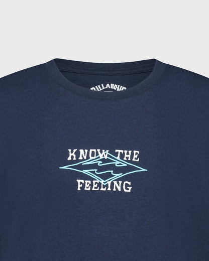 Boys Know The Feeling Short Sleeve T-Shirt