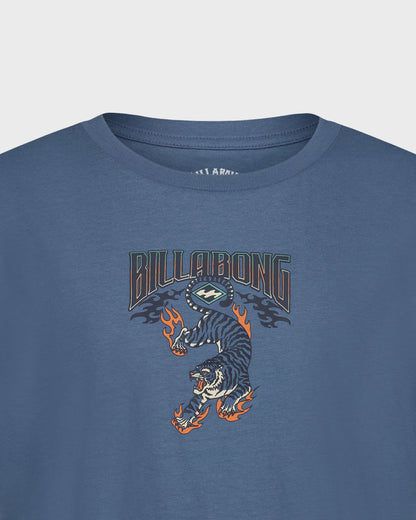 Boys Inferno Tiger Short Sleeve T-Shirt