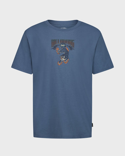 Little Boys Inferno Tiger Short Sleeve T-Shirt