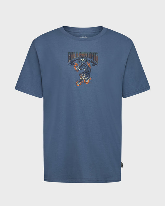 Little Boys Inferno Tiger Short Sleeve T-Shirt