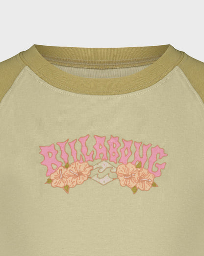 Girls Hibiscus Minds Short Sleeve T-Shirt