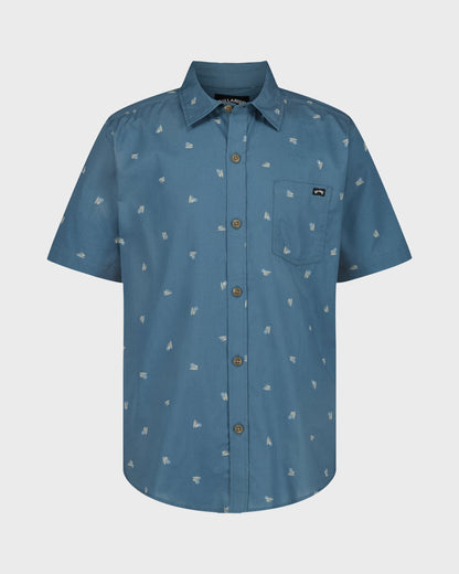Boys Sundays Short Sleeve Woven Shirt