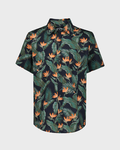 Boys Sundays Short Sleeve Woven Shirt
