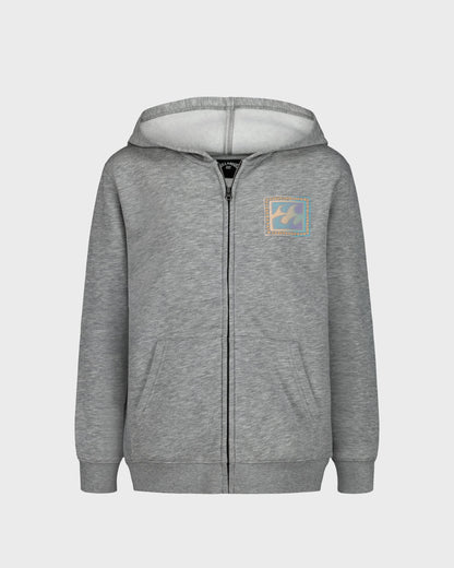 Little Boys Crayon Wave Full Zip Hoodie