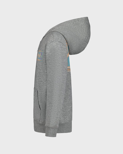 Little Boys Crayon Wave Full Zip Hoodie