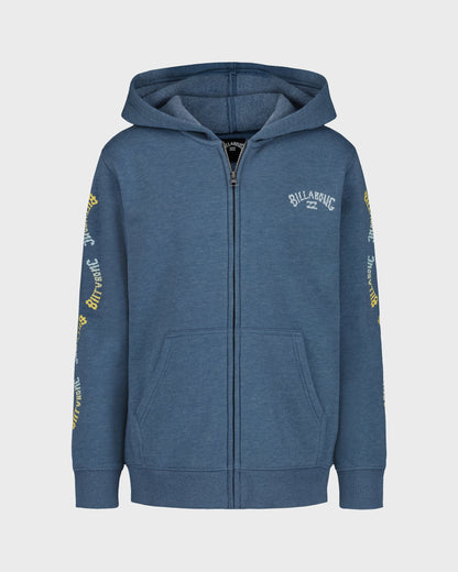 Little Boys Arch Full Zip Hoodie