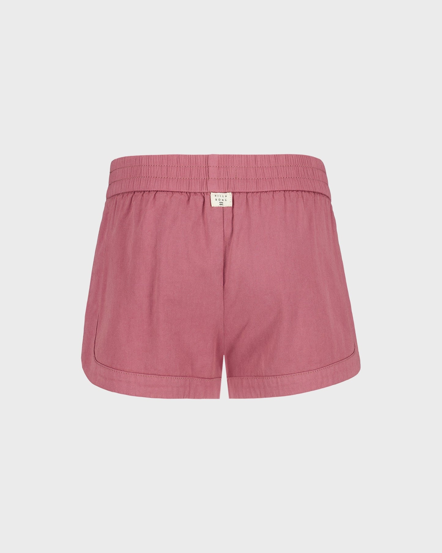 Pink shorts on a light gray background