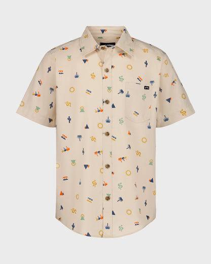 Boys Sundays Short Sleeve Shirt