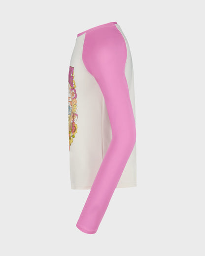 Girls Sweet Ride Long Sleeve Rashguard